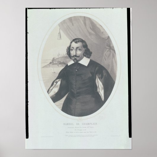 Poster Samuel de Champlain 1854 (Devant)