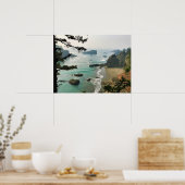 Poster Samuel H. Boardman, Côte de l'Oregon (Cuisine)