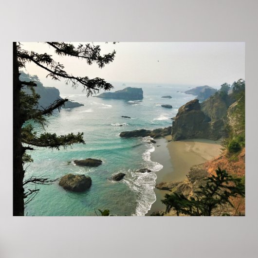 Poster Samuel H. Boardman, Côte de l'Oregon (Devant)