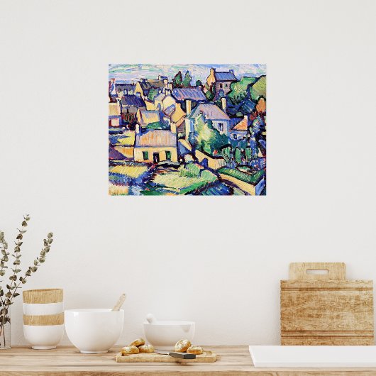 Poster Samuel Peploe, Île de Bréhat, (Cuisine)