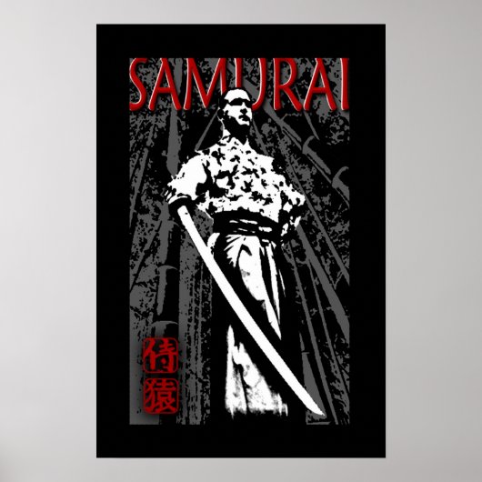 Poster Samurai (Devant)
