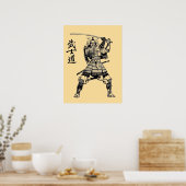 Poster Samurai (Cuisine)