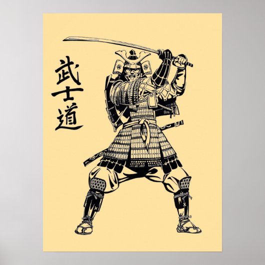 Poster Samurai (Devant)