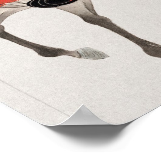 Poster Samurai à cheval (Coin)