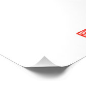 Poster Samurai Bushido Code Kanji Gi droiture (Coin)