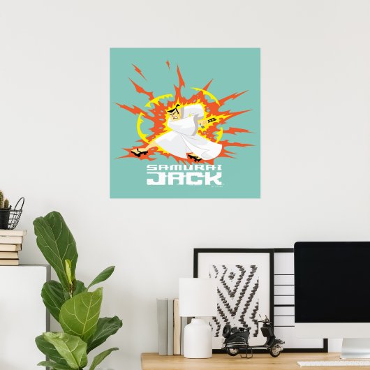 Poster Samurai Jack Energy Graphic (Bureau à domicile)