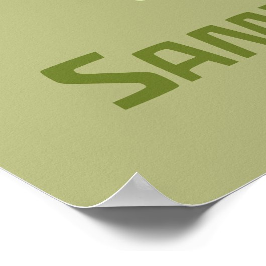 Poster Samurai Jack Leaping Graphic (Coin)