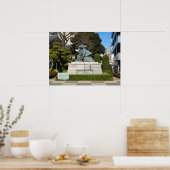 Poster Samurai Kamakura Gongoro Kagemasa Kabuki Statue (Cuisine)