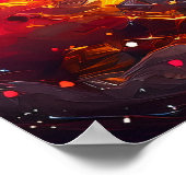 Poster Samurai - Maître de lame cosmique (Coin)