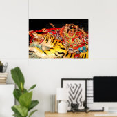 Poster Samurai Nebuta Float Print (Bureau à domicile)
