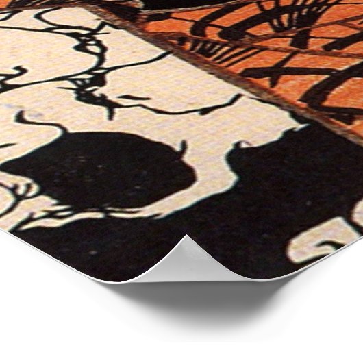 Poster Samurai porte un Motif crânien (Coin)