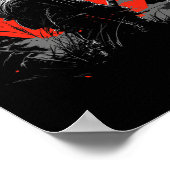 Poster Samurai Spirit Graphic Modern Warrior's (Coin)