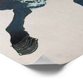 Poster Samurai tirant sur un Bow, Ukiyo-e (Coin)