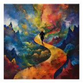 Poster samurai walks (Devant)