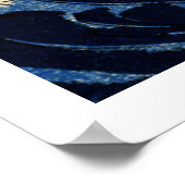 Poster Samurai Warrior Ukiyo-e Woodblock (Coin)