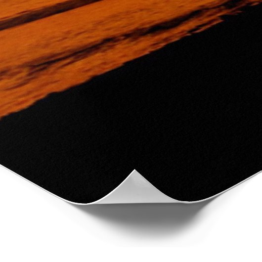 Poster S'Amuser Au Coucher Du Soleil (Coin)