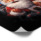 Poster S'Amuser Juste Sleigh Santa Claus Juste Slay (Coin)