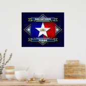 Poster San Antonio Diamond (Cuisine)