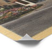 Poster San Bernardino, CA - Accueil de la National Orange (Coin)