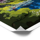 Poster San Carlos de Bariloche Argentine Travel (Coin)