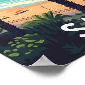 Poster San Clemente California coastal view (Coin)