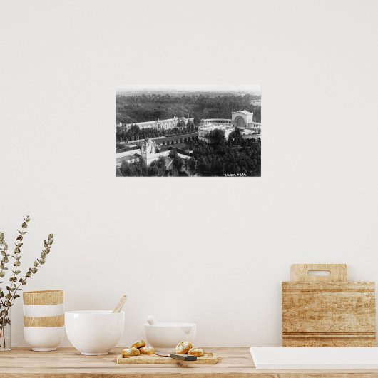 Poster San Diego, CA Vue du parc Balboa Photographie (Cuisine)