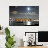 Poster San Diego Californie (Bureau à domicile)