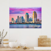 Poster San Diego, Californie, États-Unis (Cuisine)