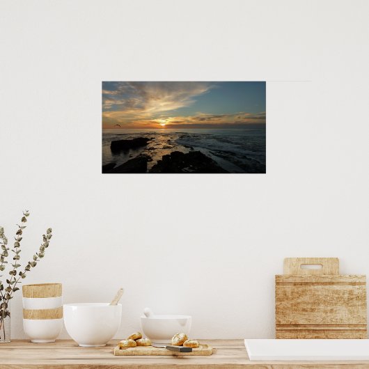 Poster San Diego Sunset (Cuisine)