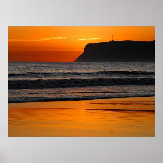 Poster San Diego Sunset Point Loma VAN 8.99 (Voorkant)