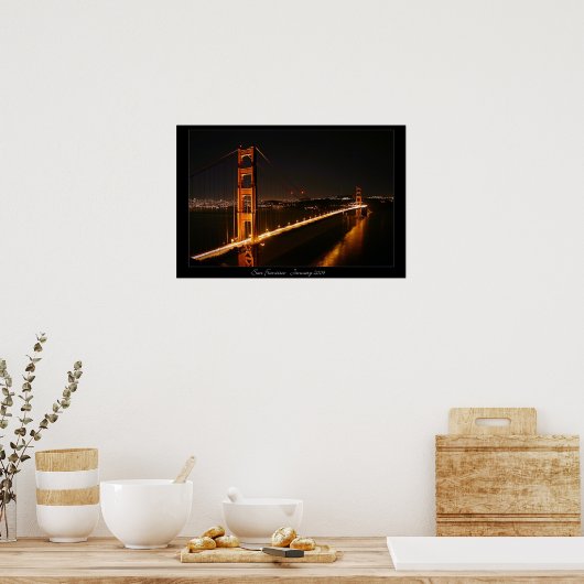 Poster San Francisco (Cuisine)