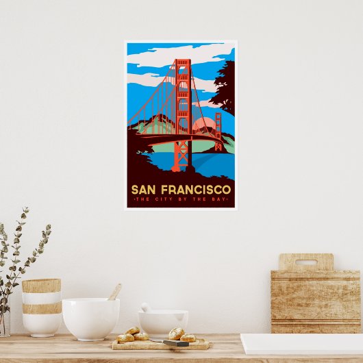 Poster San Francisco (Cuisine)