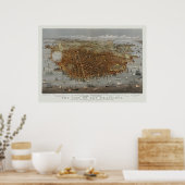 Poster San Francisco 1878 (Cuisine)