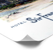 Poster San Francisco California Sir Francis Drake Hotel (Coin)