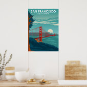 Poster San Francisco California United States Travel (Cuisine)