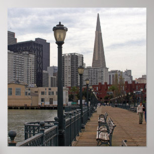 Poster San Francisco du pilier 39