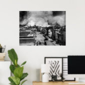 Poster San Francisco Earthquake of 1906 (Bureau à domicile)