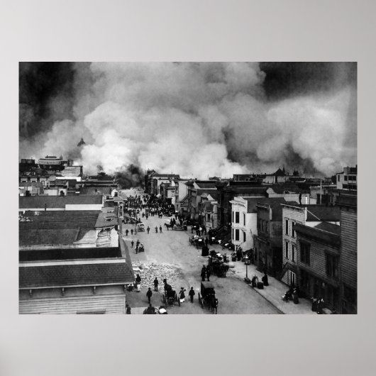 Poster San Francisco Earthquake of 1906 (Devant)