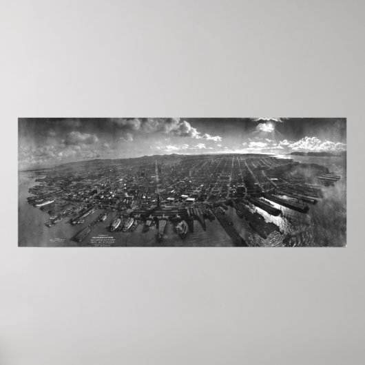 Poster San Francisco en ruines (Devant)