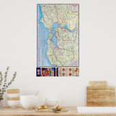 Poster San Francisco et ses environs (Cuisine)