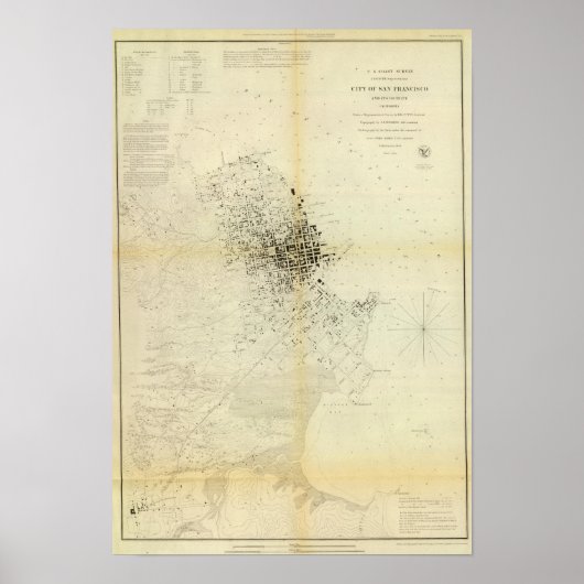 Poster San Francisco et ses environs (Devant)
