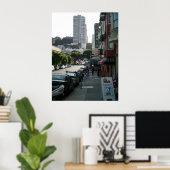 Poster San Francisco North Beach (Bureau à domicile)