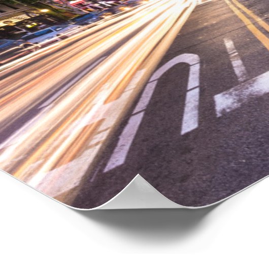 Poster San Francisco North Beach Circulation Flou (Coin)