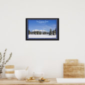 Poster San Francisco Peaks Arizona En Neige Photo (Cuisine)