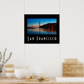 Poster San Francisco pittoresque (Cuisine)