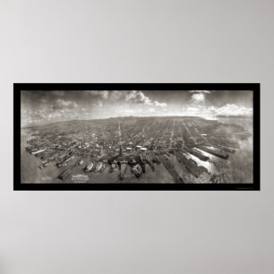 Poster San Francisco ruine la photo 1906