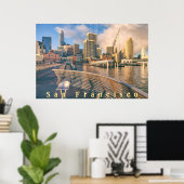 Poster San Francisco Skyline (Bureau à domicile)