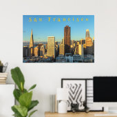 Poster San Francisco Skyline (Bureau à domicile)