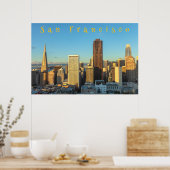 Poster San Francisco Skyline (Cuisine)