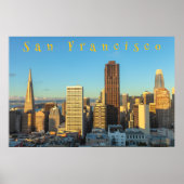 Poster San Francisco Skyline (Devant)